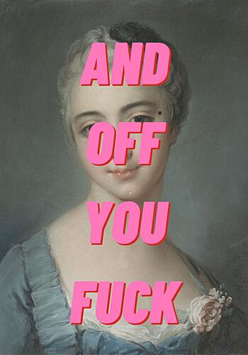 Sassy Classic Portrait Effronté reproduction