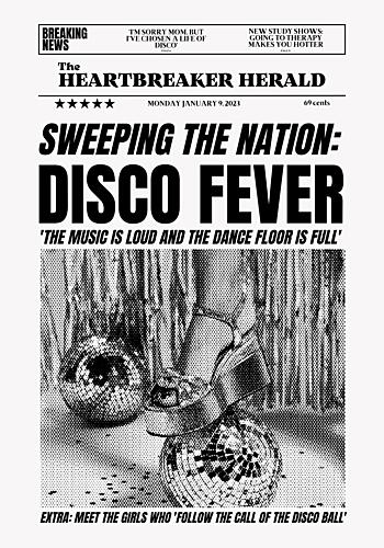 Platform Shoe Disco Fever Art Print