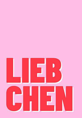 Liebchen Love Message Art Print