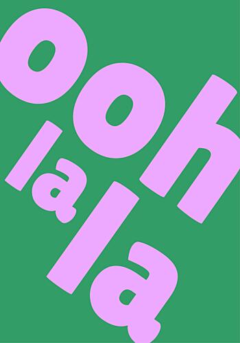 Ooh la la Chic Art Print