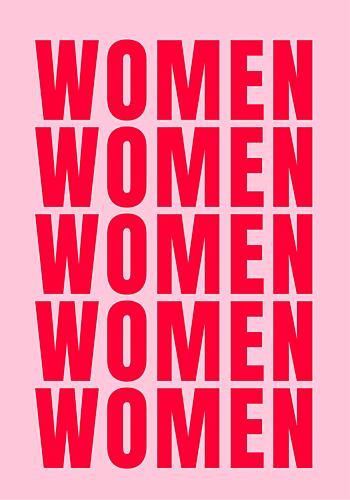 Bold Women Statement Art Print