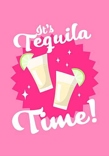 Tequila Time Art Print