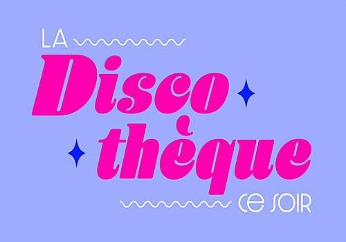 la Discotheque Ce Soir Art Print