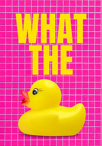 What the Rubber Duck Art Print