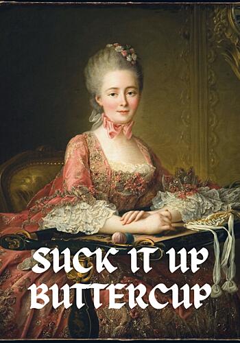 Suck It up Art Print