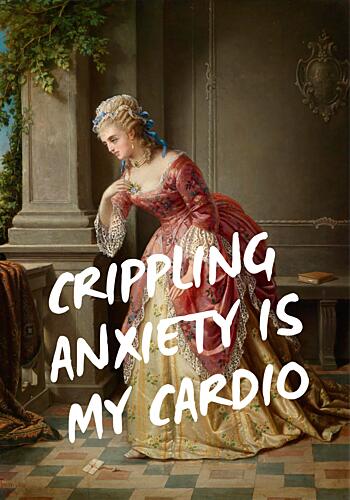 Humorous Classical Anxiety Classique reproduction