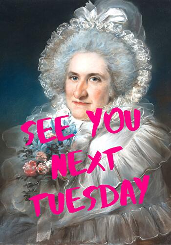 Humorous Vintage Portrait Art Print