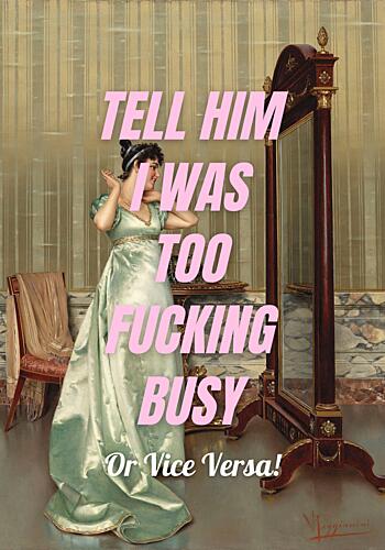 Regency Sassy Lady Effronté reproduction