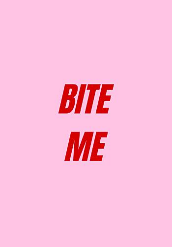 Sassy Pink Bite Me Effronté reproduction