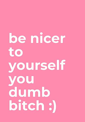 Sarcastic Self Care Quote Art Print