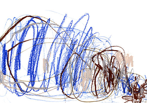 Dynamic Abstract Strokes Art Print by uplusmestudio