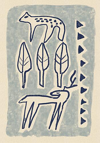 Tundra Art Print by Raipa Studio
