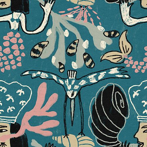 Whimsical Underwater Fantasy Surréaliste reproduction