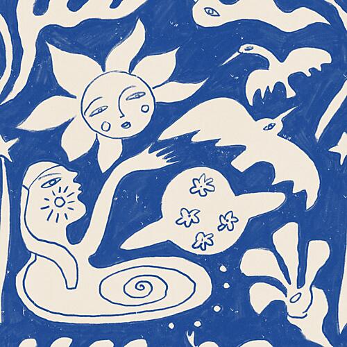 Celestial Folk Dream Surréaliste reproduction