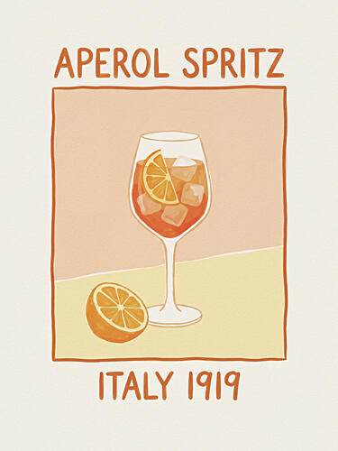 Italian Drink Art Print