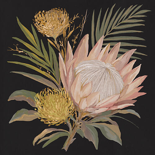 Exotic Protea Bouquet Art Print by Josie George