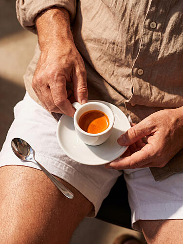 Summer Coffee Moment Café reproduction