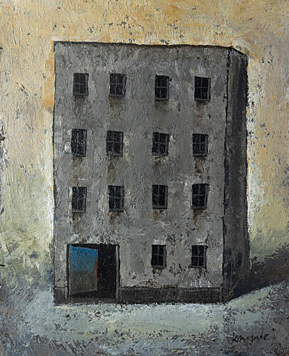 Stark Urban Building Art Print by James Kamande