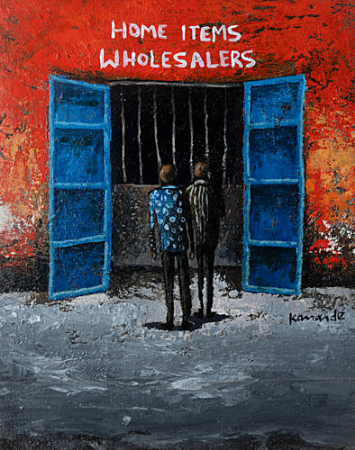 Home Items Wholesalers Art Print by James Kamande