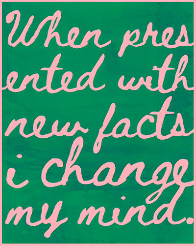 Open Mind Wisdom Quote Art Print
