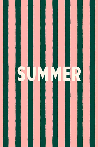 Summer Stripes Minimaliste reproduction