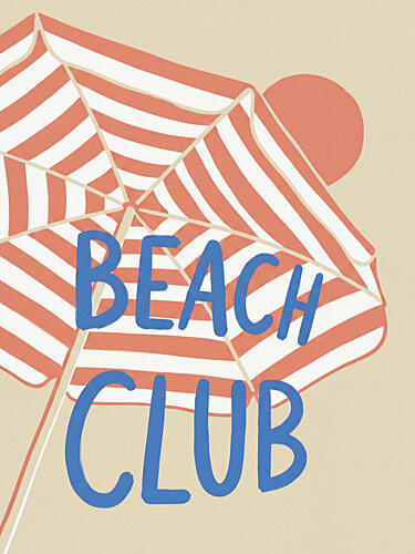 Sunny Beach Club Géométrique reproduction