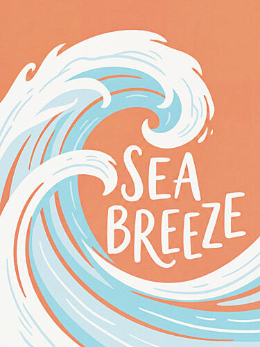 Summer Sea Breeze Océan reproduction