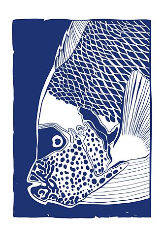 le Poisson01 Minimaliste reproduction
