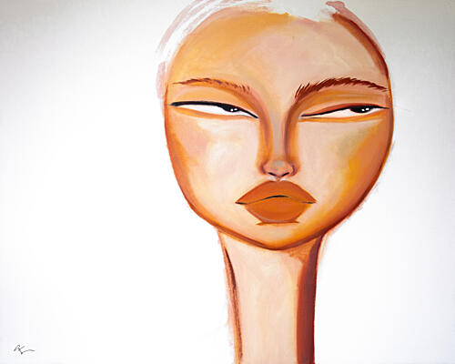 Sassy Side Eye Moderne reproduction