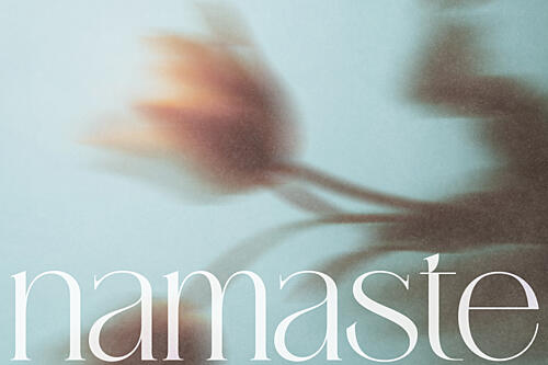 Namaste Soft Bloom Art déco reproduction