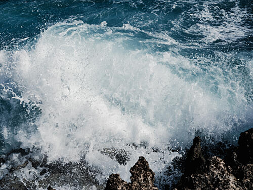 Crashing Ocean Wave Océan reproduction