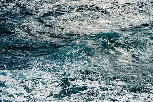 Turbulent Ocean Water Océan reproduction