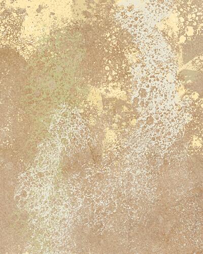 Distressed Golden Texture Art abstrait reproduction