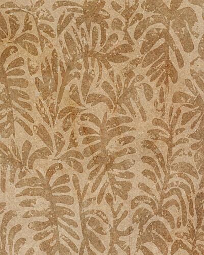 Rustic Botanical Pattern Art déco reproduction