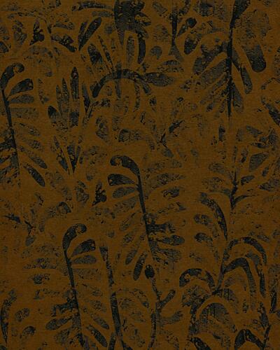 Dark Jungle Leaves Art Print by Josie George