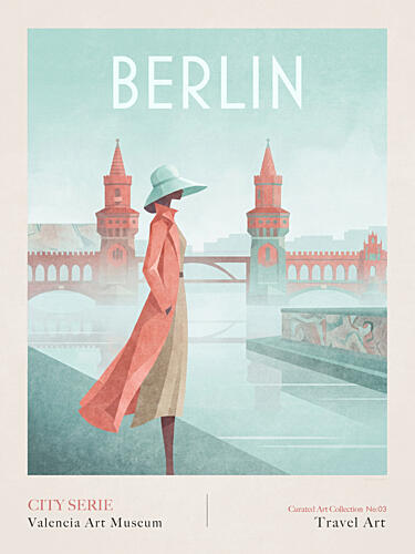Berlin Art Print