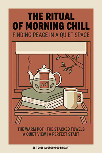 Peaceful Morning Ritual Art Print