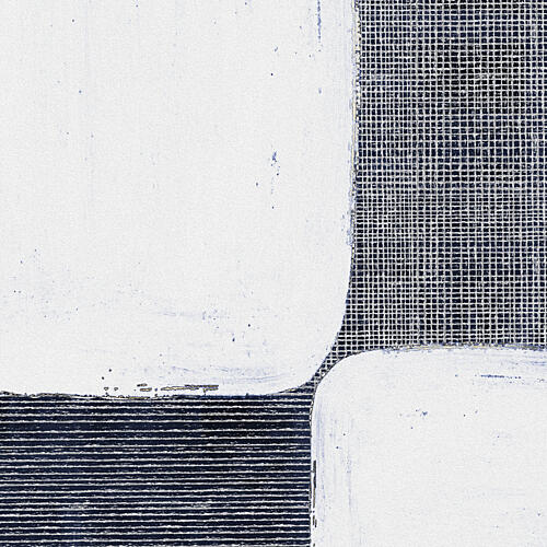 Geometric Texture Contrast Art Print by Danushka Abeygoda
