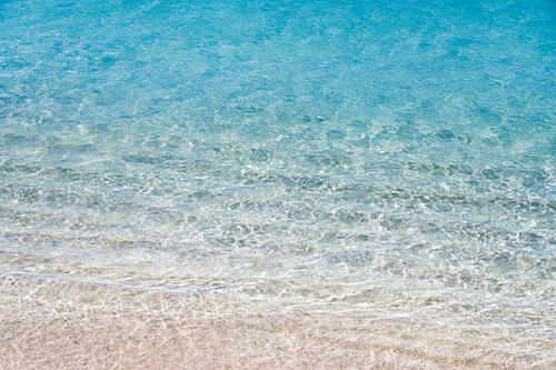 Turquoise Beach Water Océan reproduction