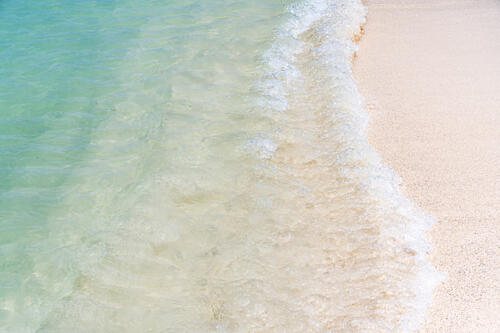 Gentle Aqua Wash Océan reproduction