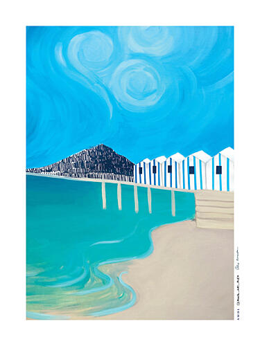 Amalfi Coast, Italy Montagne reproduction