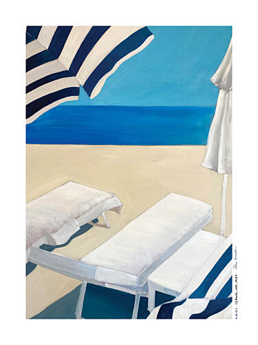 Summer Beach Getaway Océan reproduction