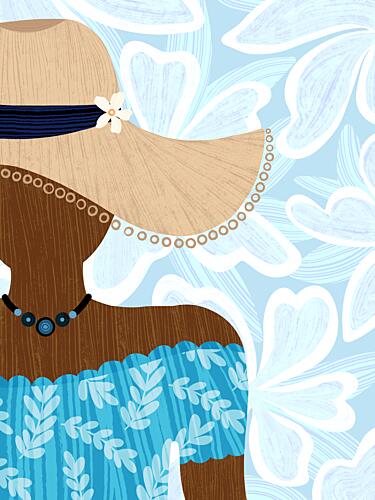 Coastal Vacation Art Print