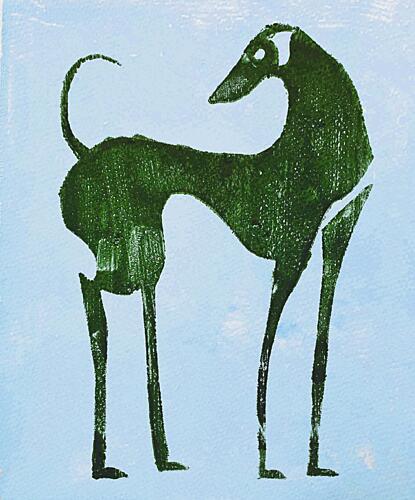 Elegant Desert Dog Animaux reproduction
