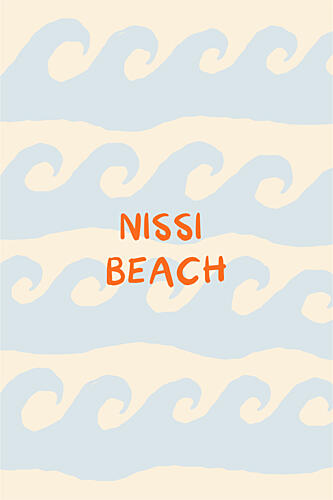 Nissi Beach Waves Océan reproduction