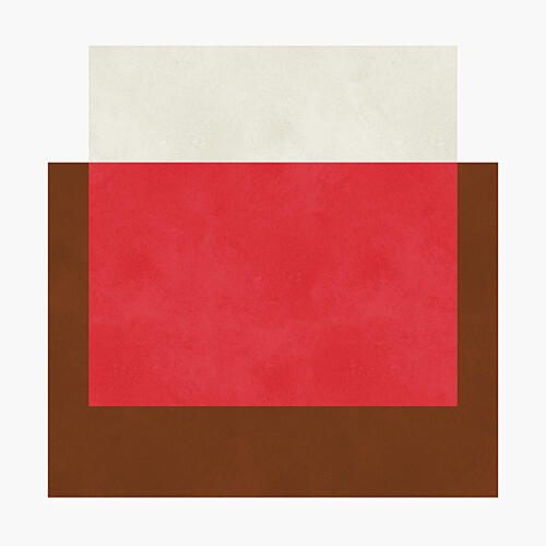 Geometric Color Blocks Art abstrait reproduction