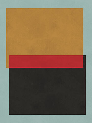 Geometric Color Block Géométrique reproduction