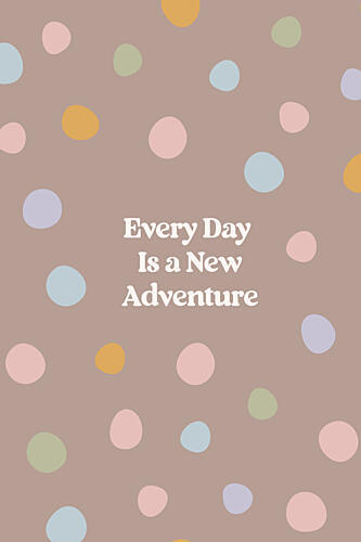 Whimsical Adventure Quote Chambre de bébé reproduction