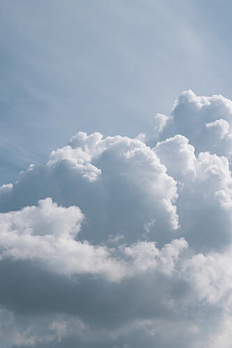 Serene Cloudscape Art Print by Christa Stroo