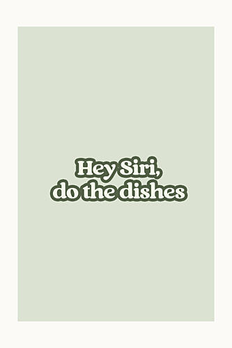 Siri Dishes Command Cuisine reproduction